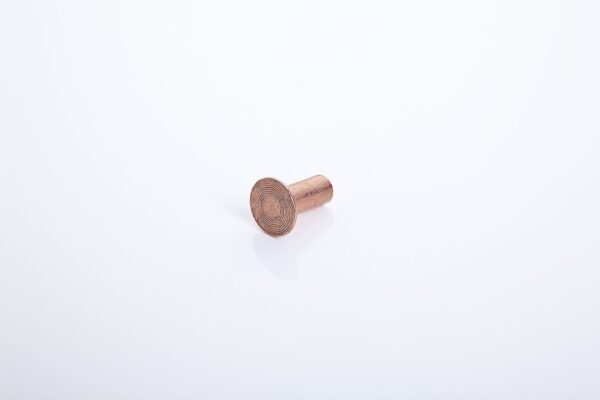 Rivet, drum brake lining