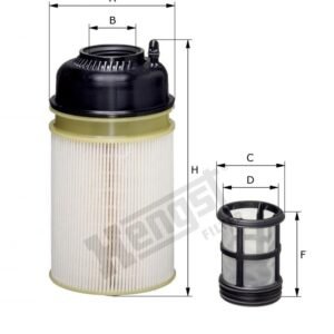 FUEL FILTER ACTROS MP4