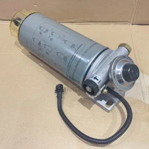 Water separator, complete, heated